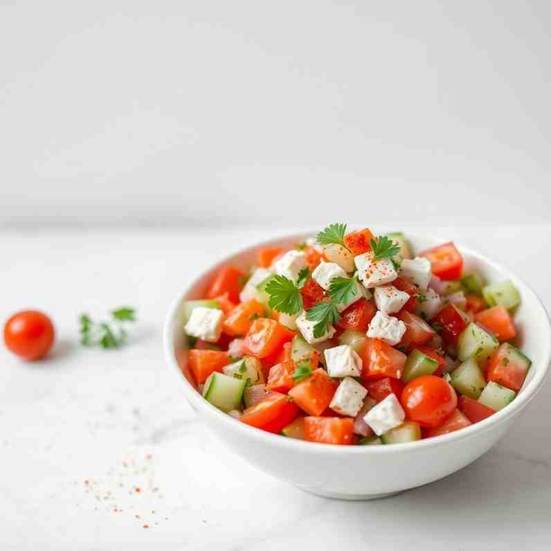 Shopska Salad - Favorite Chopped Salad Recipe
